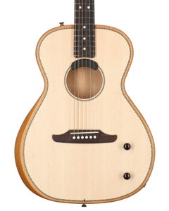 Fender Highway Parlor Thinline Acoustic Electric Guitar with Bag