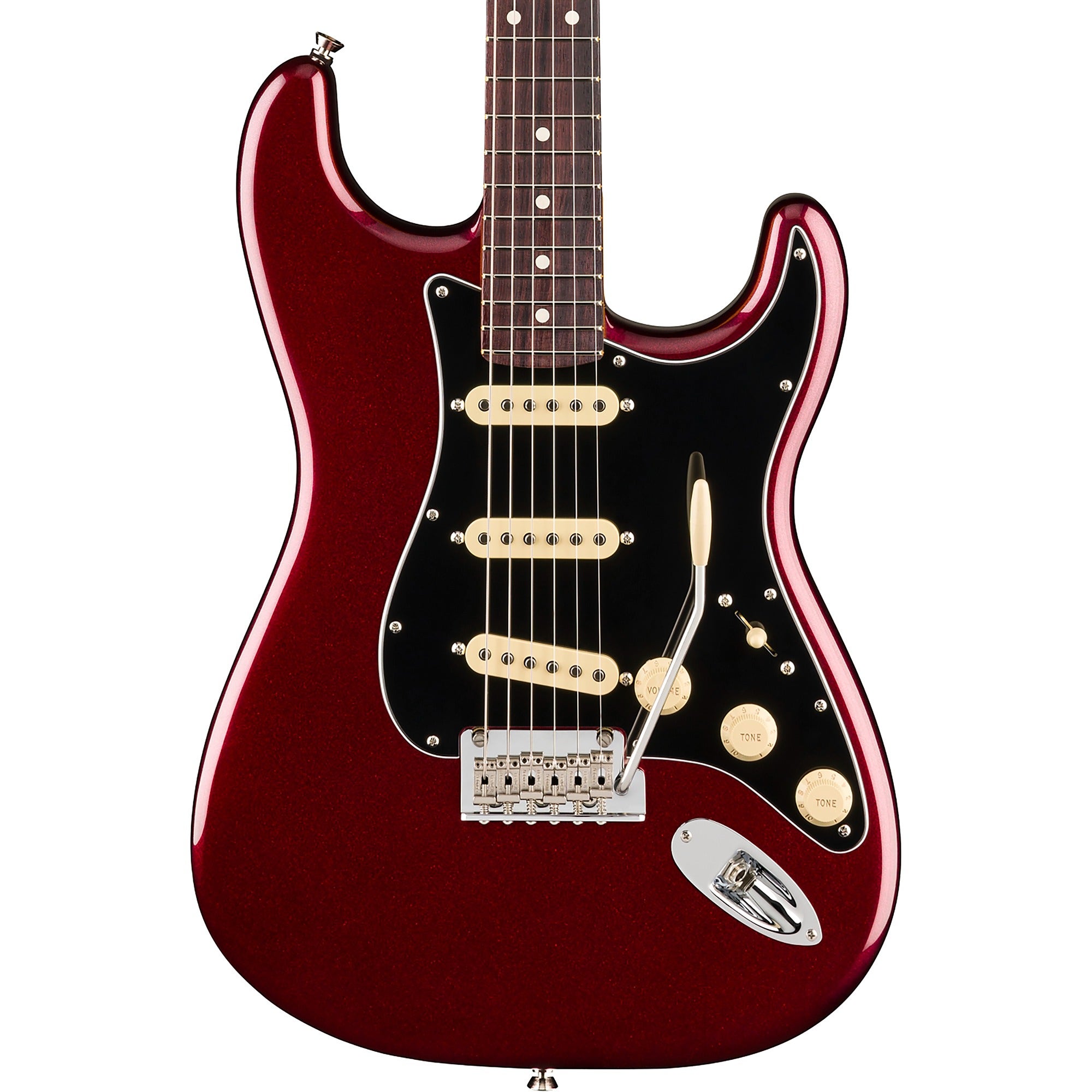 Fender American Professional Stratocaster Rosewood Guitar with Case Oxblood