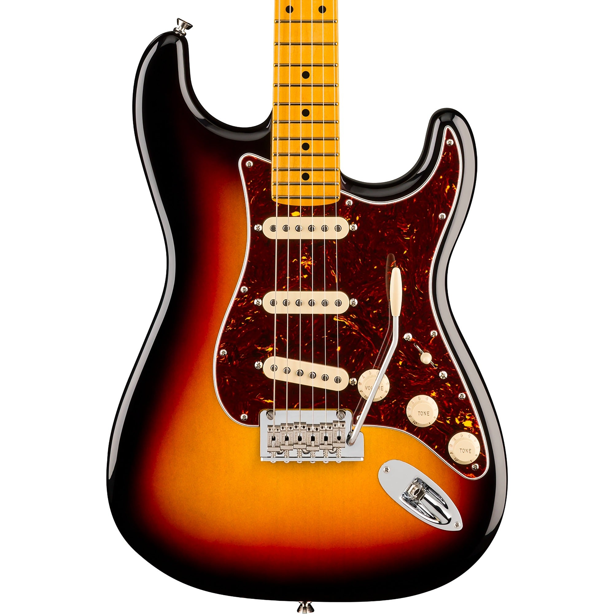 Fender American Professional Stratocaster Maple Guitar with Case 3-Color Sunburst