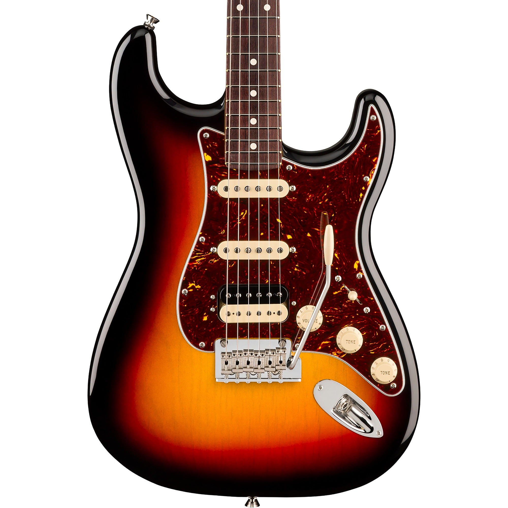 Fender American Professional Stratocaster HSS Rosewood Guitar with Case 3-Color Sunburst