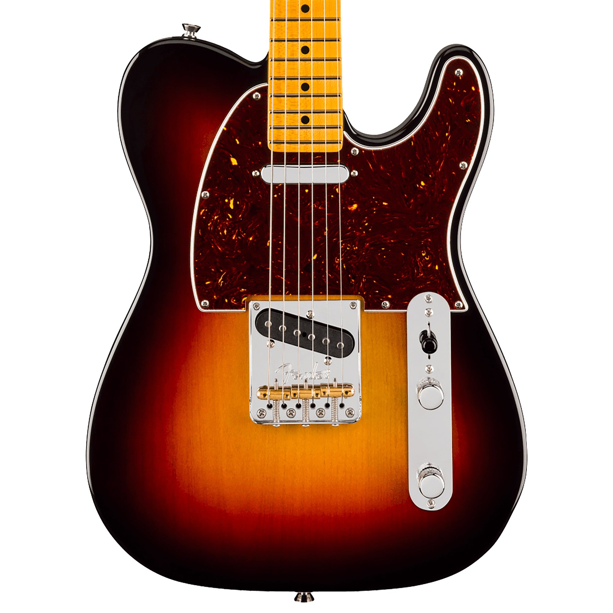 Fender American Professional Telecaster Maple Guitar with Case 3-Color Sunburst