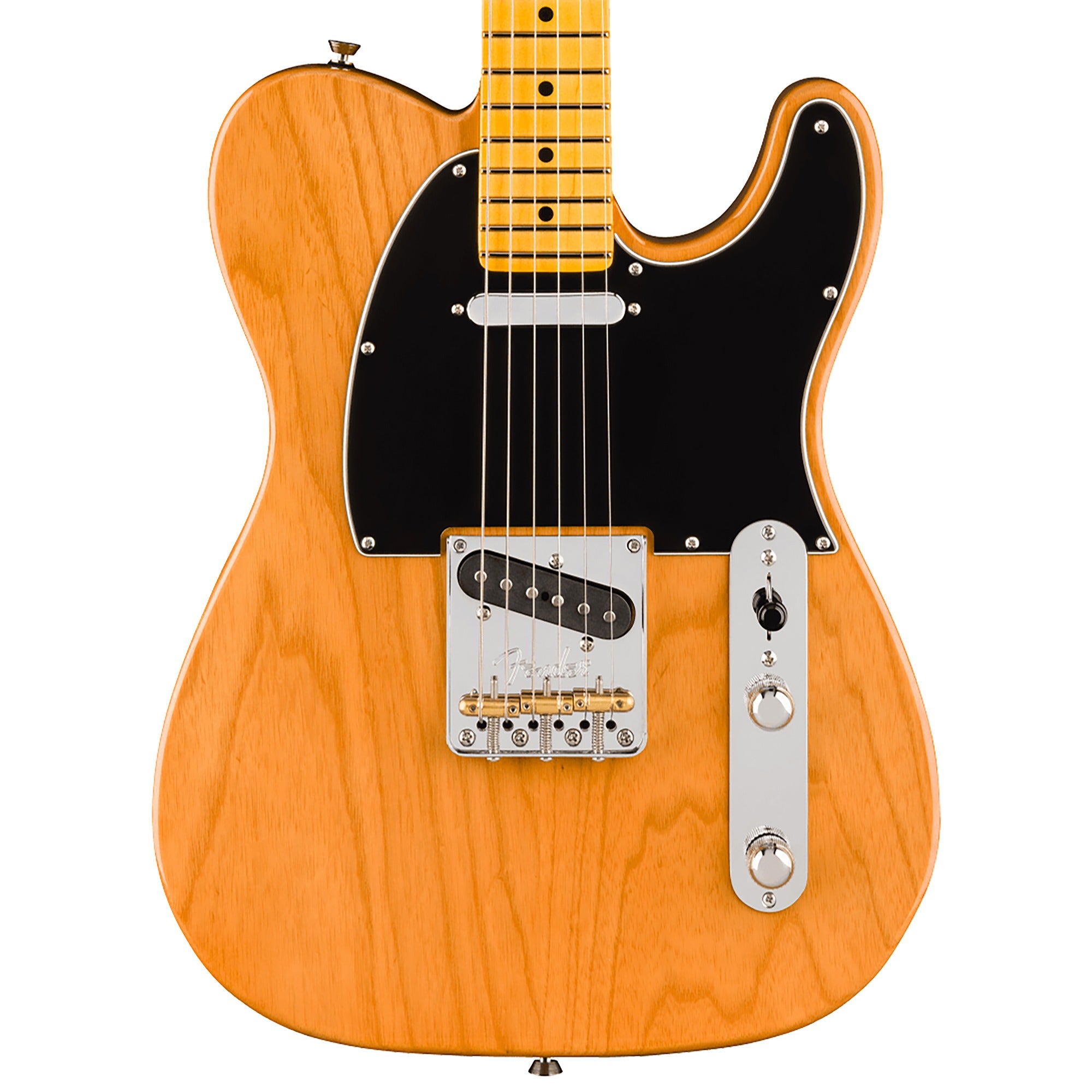 Fender American Professional Telecaster Maple Guitar with Case Natural