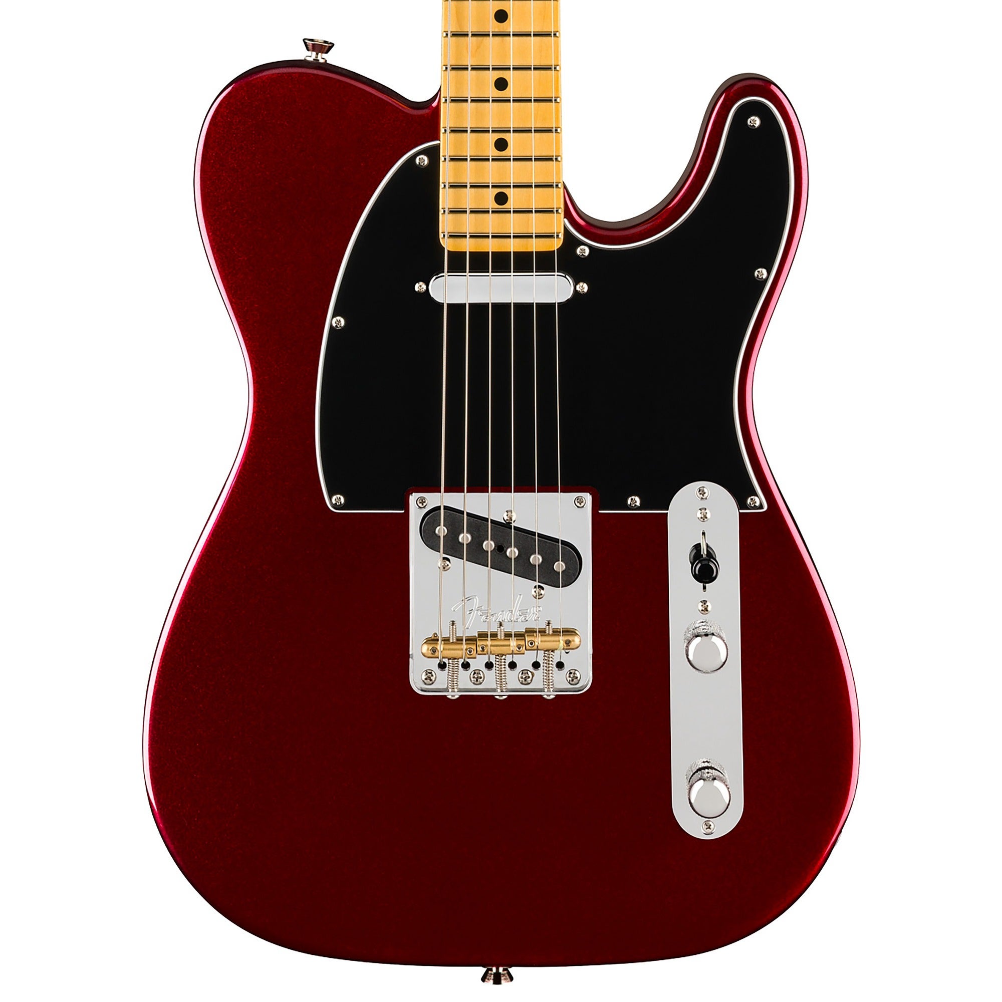 Fender American Professional Telecaster Maple Guitar with Case Oxblood