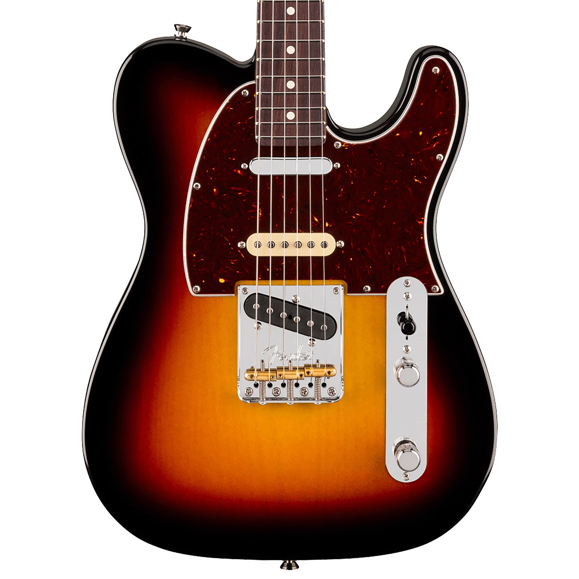 Fender American Professional Hot Shot Telecaster Rosewood Guitar with Case 3-Color Sunburst