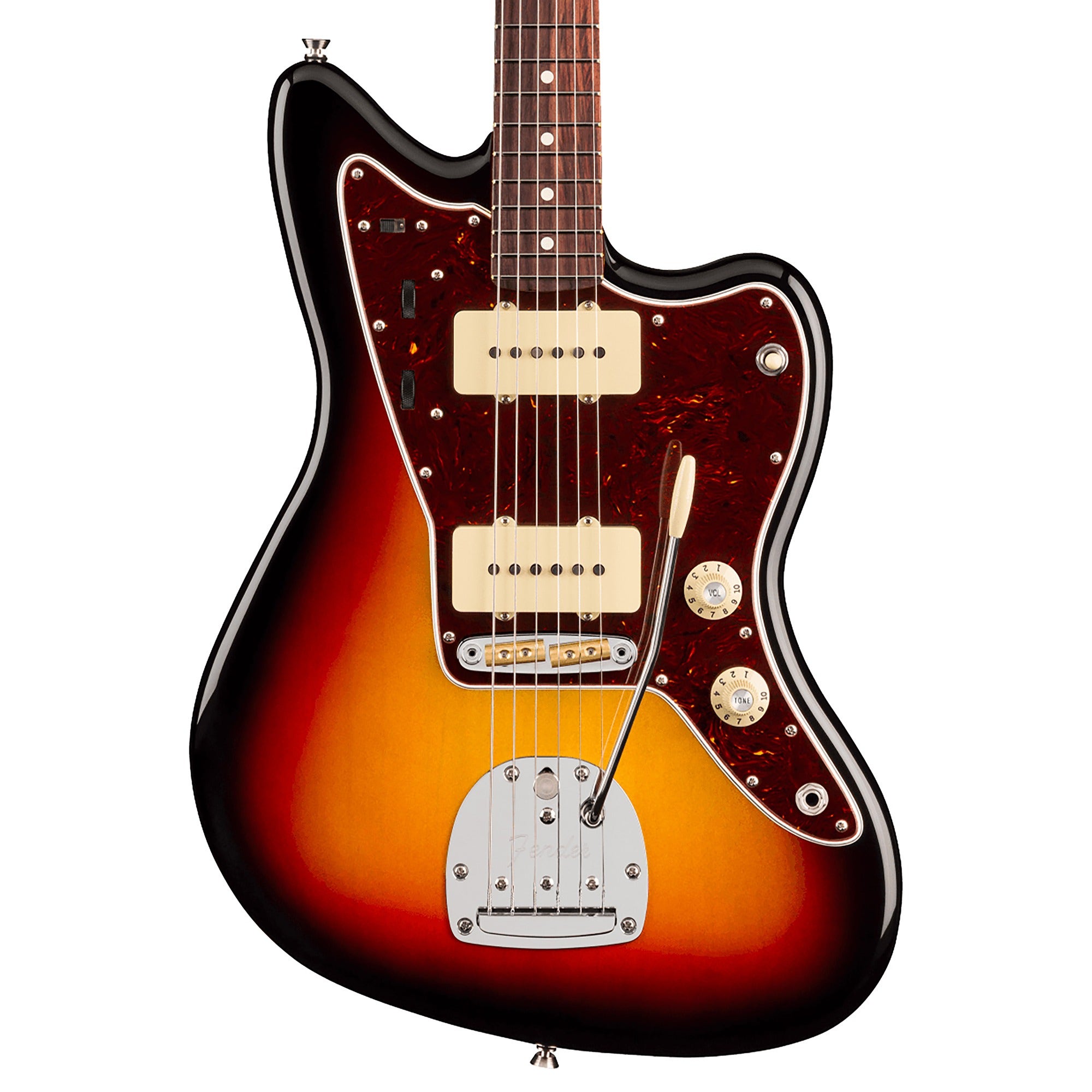 Fender American Professional Jazzmaster Rosewood Guitar with Case 3-Color Sunburst