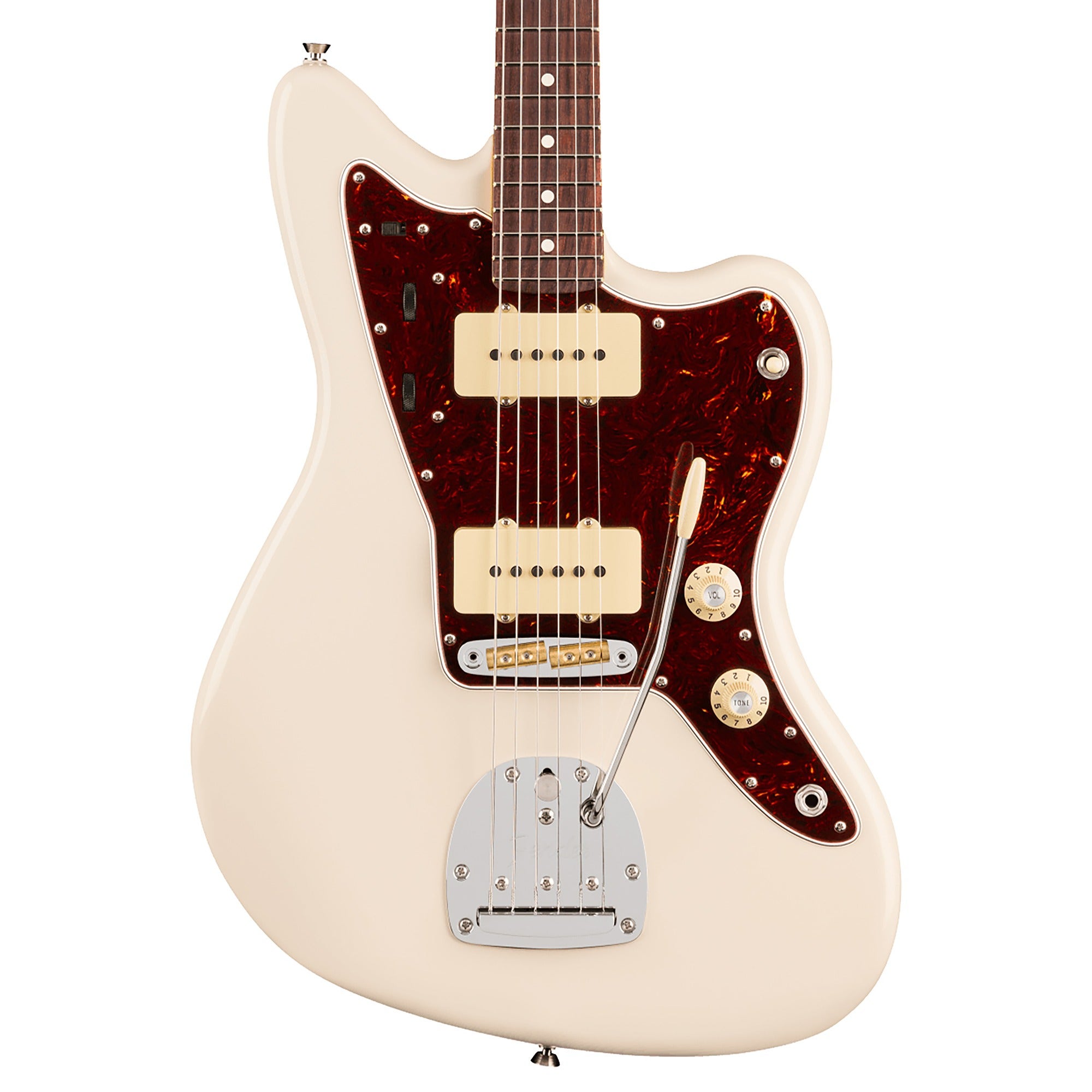Fender American Professional Jazzmaster Rosewood Guitar with Case Olympic White
