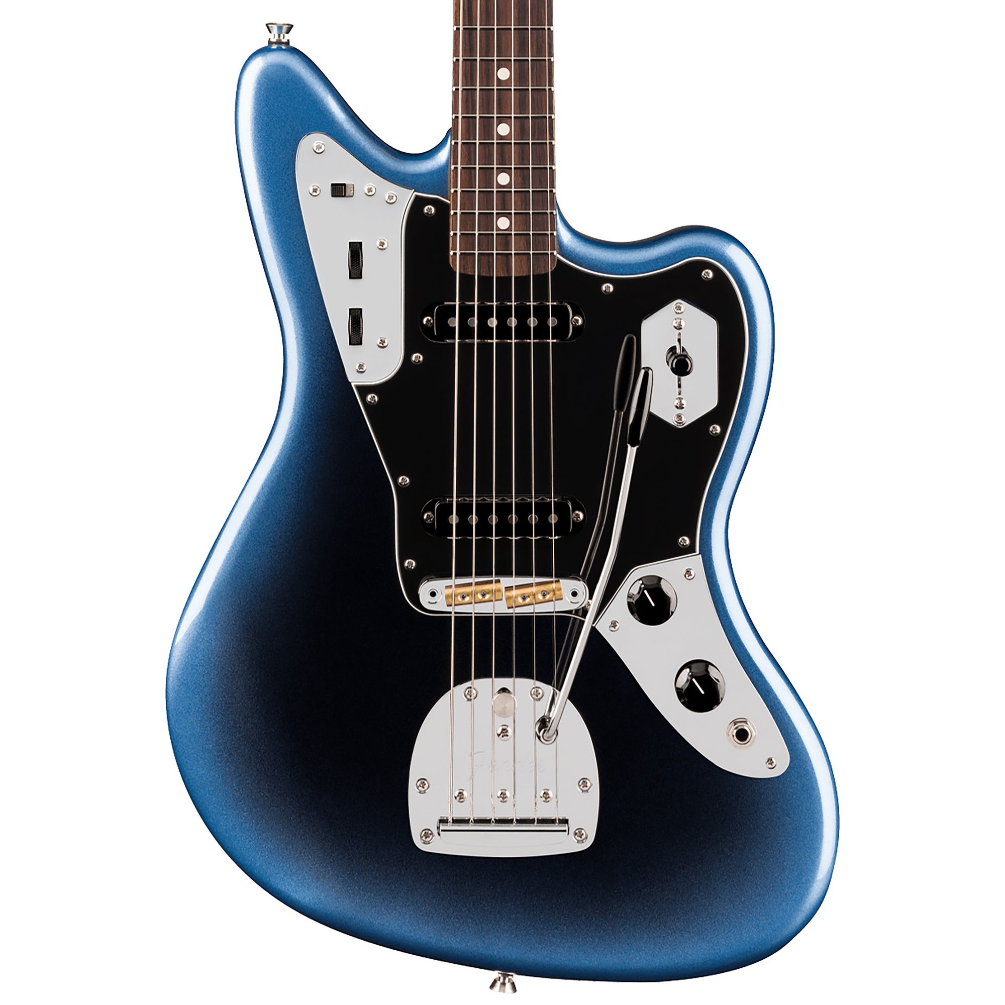 Fender American Professional Jaguar Rosewood Guitar with Case Dark Night