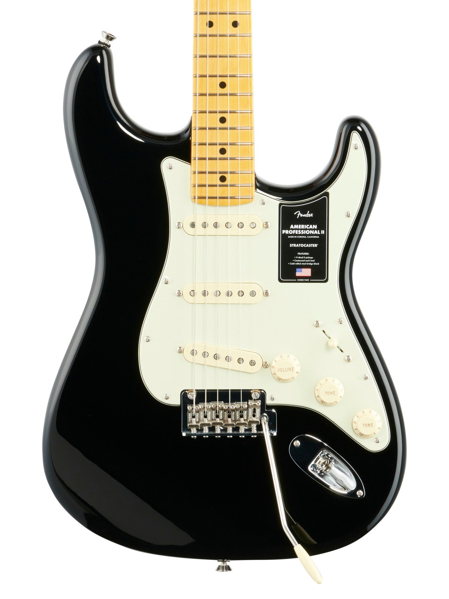 Fender American Pro II Stratocaster Guitar Maple Neck with Case