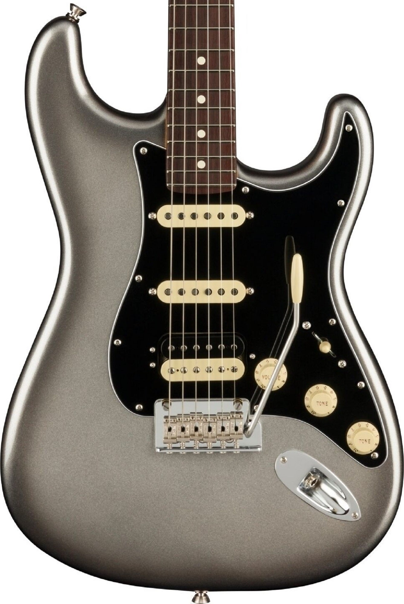Fender American Pro II Stratocaster HSS Rosewood Neck Mercury with Case