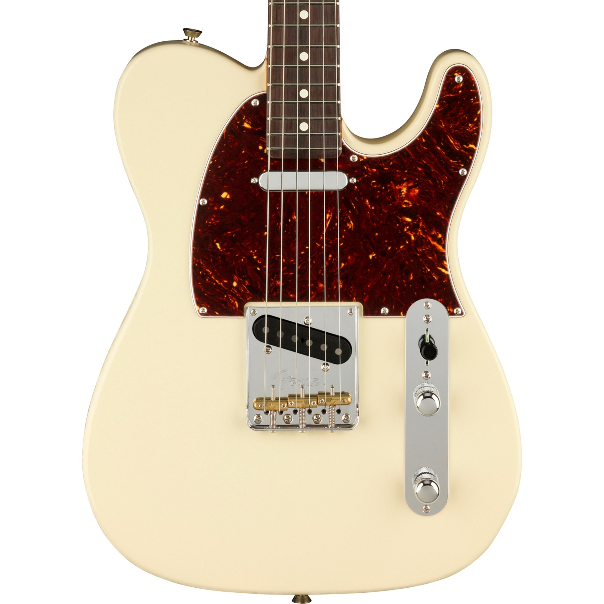 Fender American Pro II Telecaster Rosewood Neck Olympic White with Case