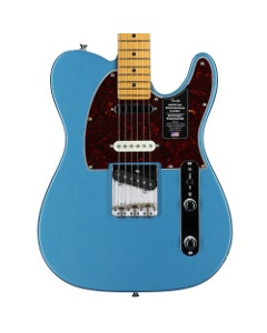 Fender American Professional Classic Hotshot Telecaster Maple Guitar with Bag Lake Placid Blue