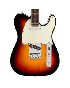 Fender American Ultra Luxe Vintage 60s Custom Telecaster Guitar with Case