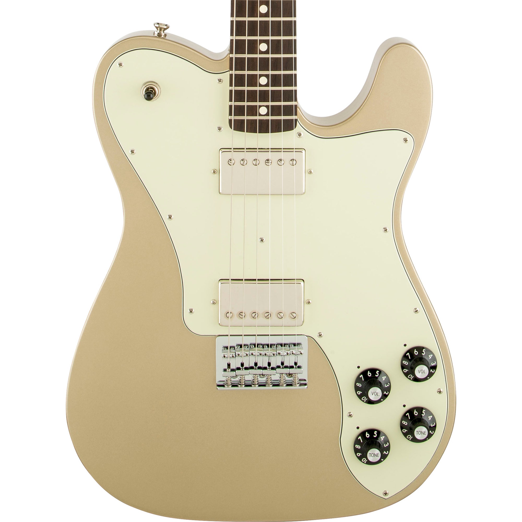 Fender Chris Shiflett Telecaster Deluxe Shoreline Gold with Case
