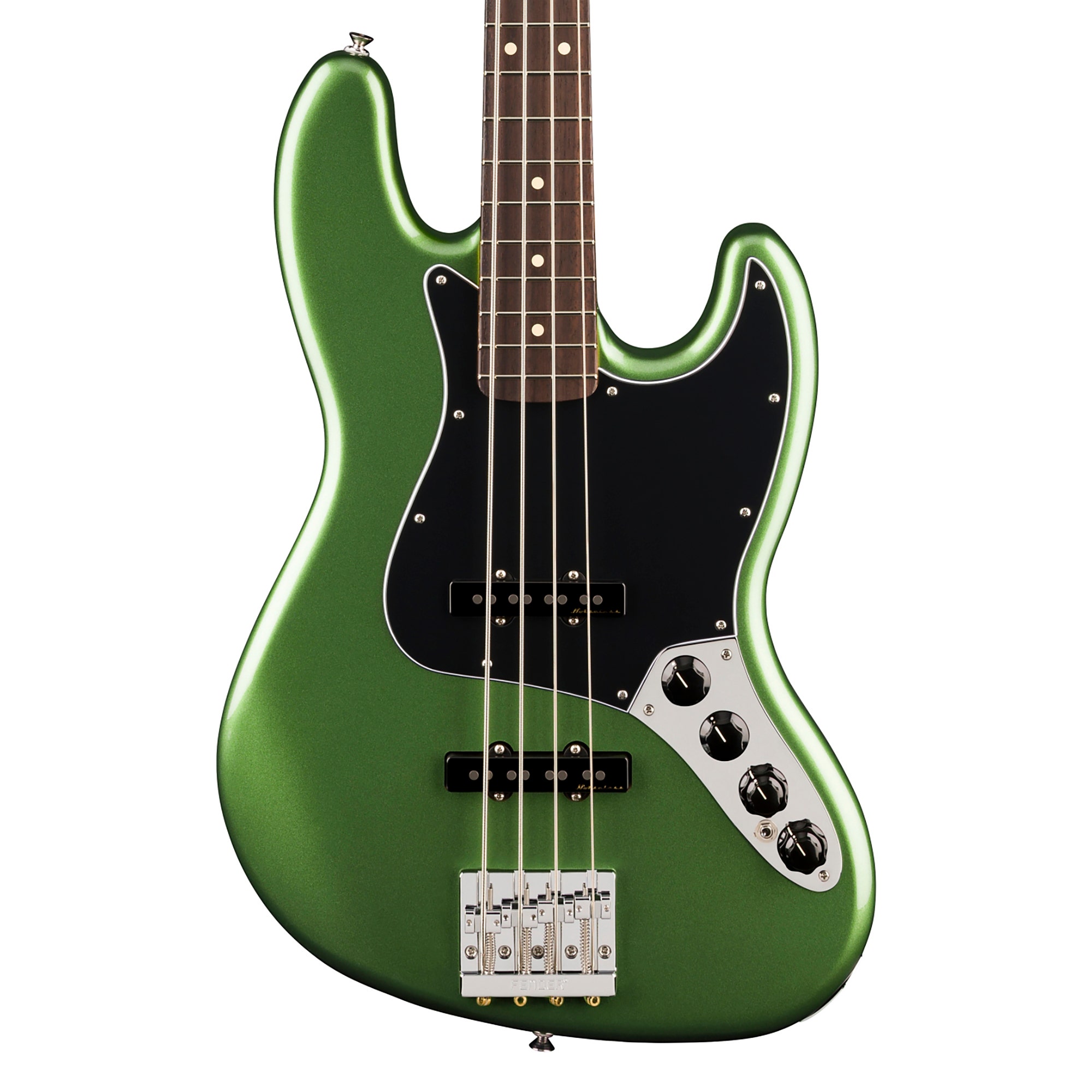 Fender Player II Modified Active Jazz Bass Rosewood Fingerboard Guitar with Bag Harvest Green