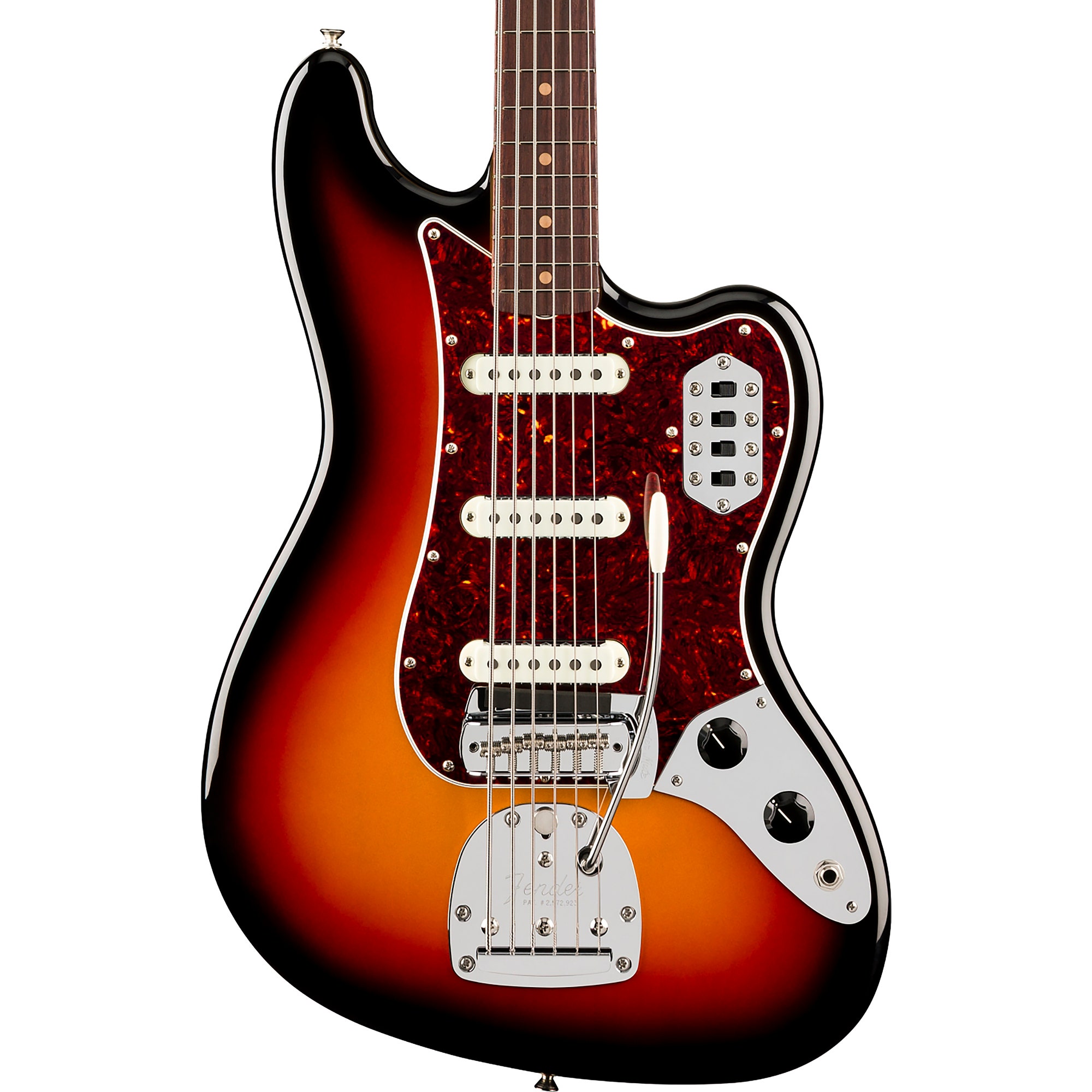 Fender Vintera III Early 60s Bass VI Rosewood Fingerboard 6-String Guitar with Bag