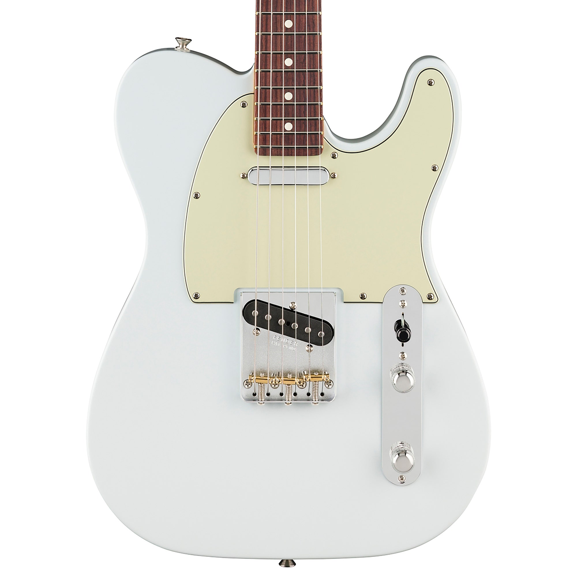 Fender LE American Professional Classic Silent Telecaster Rosewood Fingerboard with Bag Sonic Blue