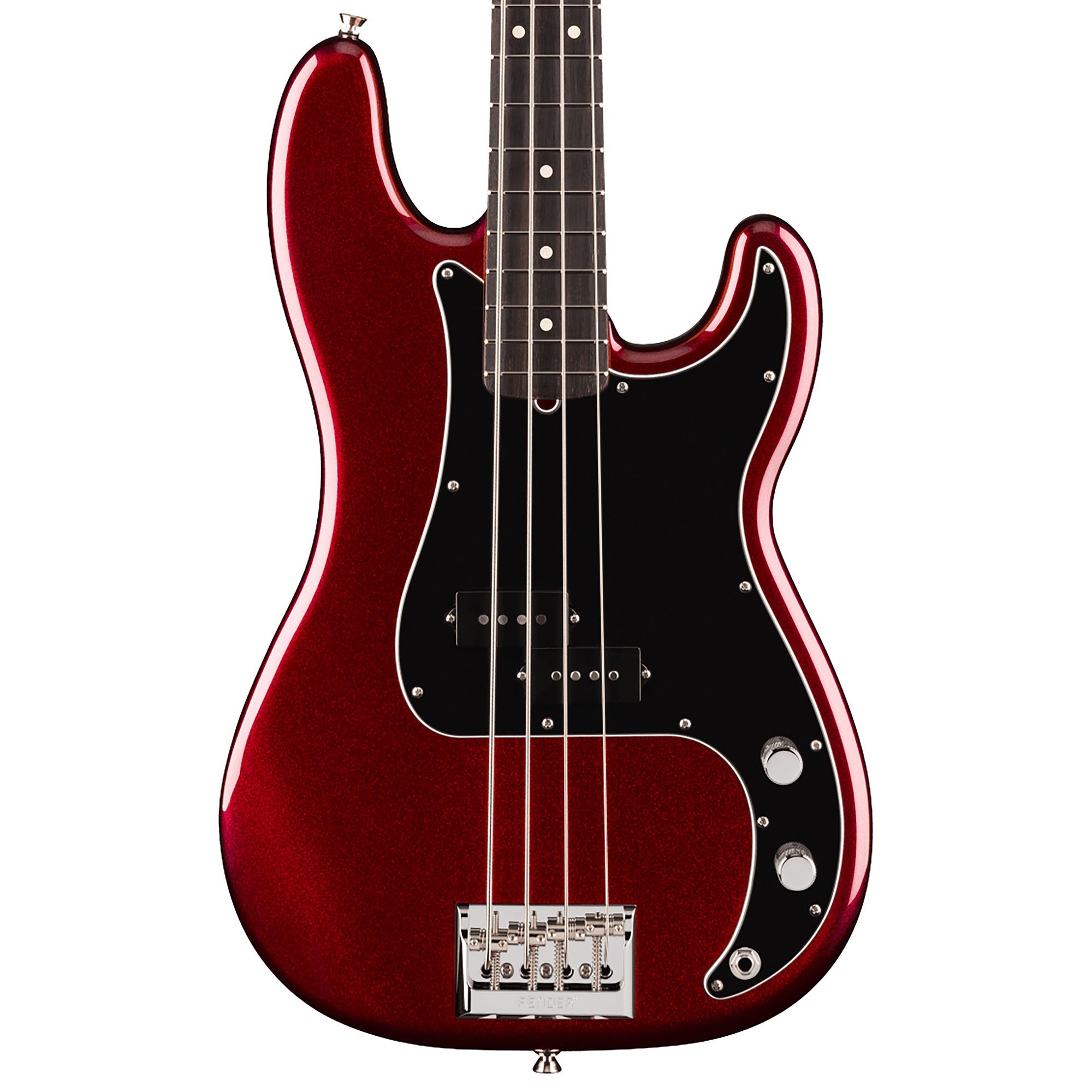 Fender American Professional Precision Bass Rosewood Bass with Case Oxblood