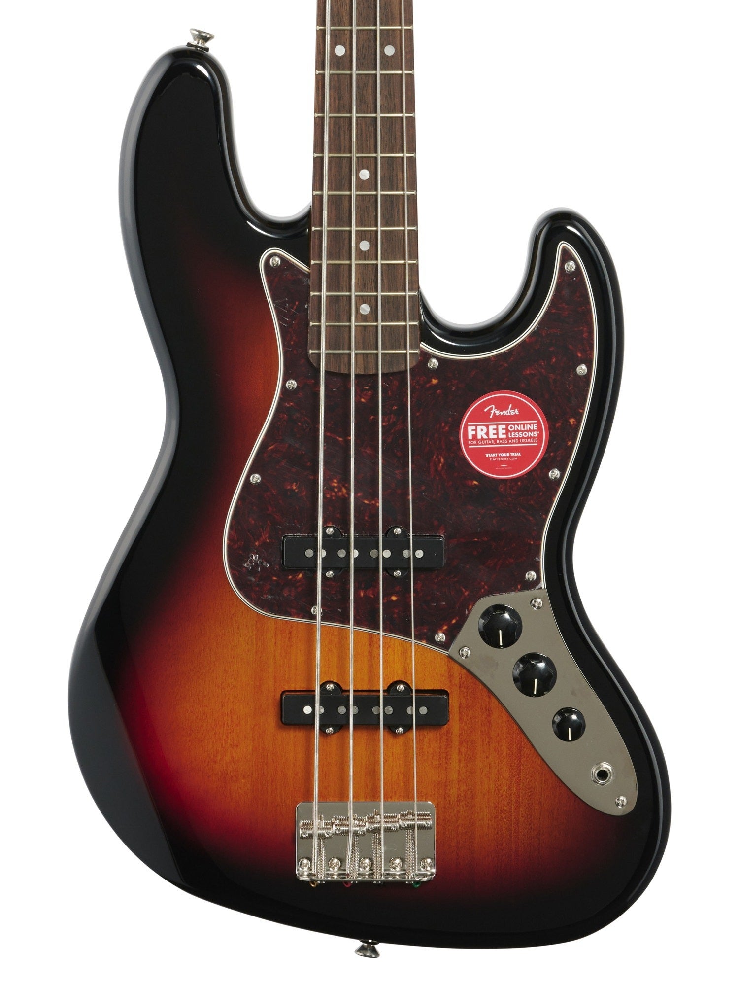 Squier Classic Vibe 60s Jazz Bass Guitar Laurel Neck