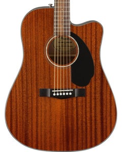 Fender CD-60SCE All-Mahogany Dreadnought Acoustic Electric