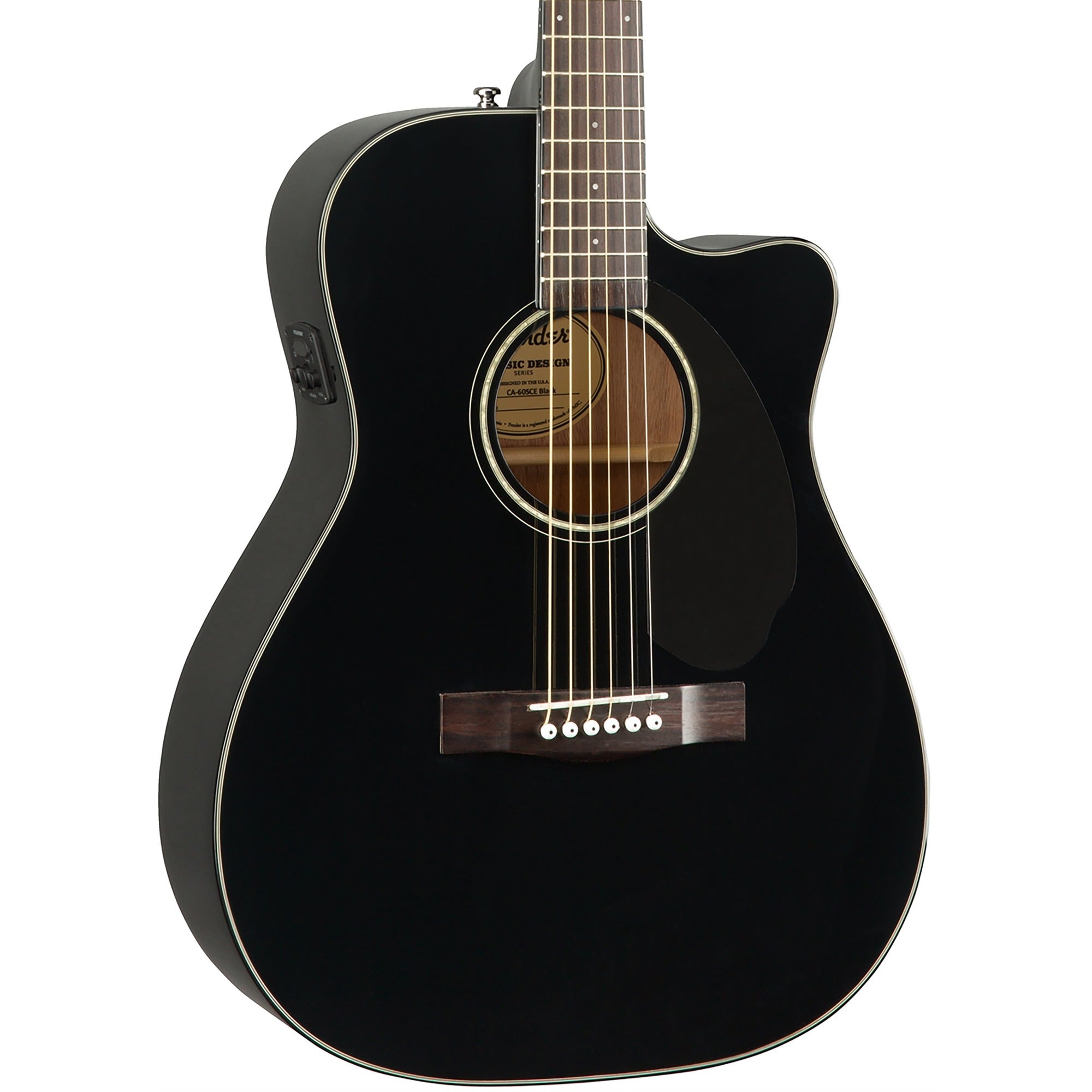 Fender CC-60SCE Concert Acoustic-Electric Walnut Neck Guitar