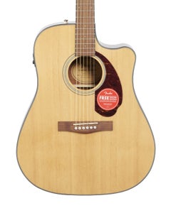 Fender CD140SCE Dreadnought Acoustic Electric Guitar with Case