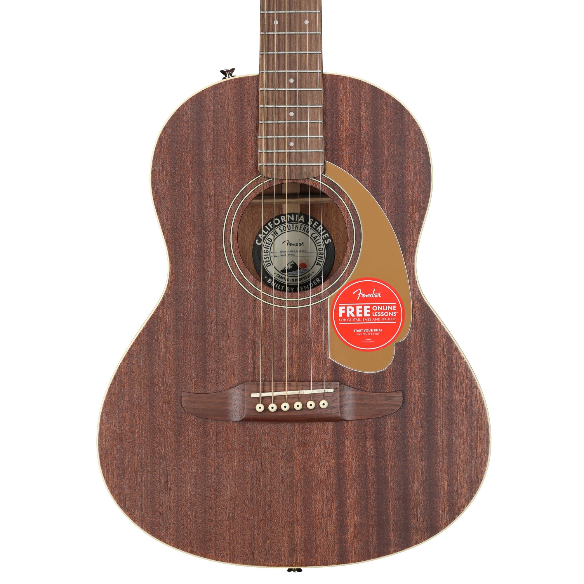 Fender Sonoran Mini Acoustic Guitar with Gig Bag