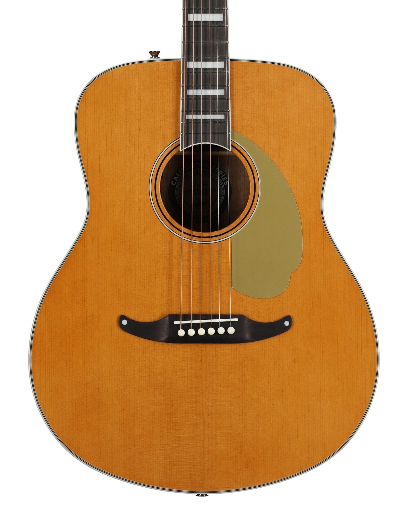 Fender Palomino Vintage Acoustic Electric Guitar with Case