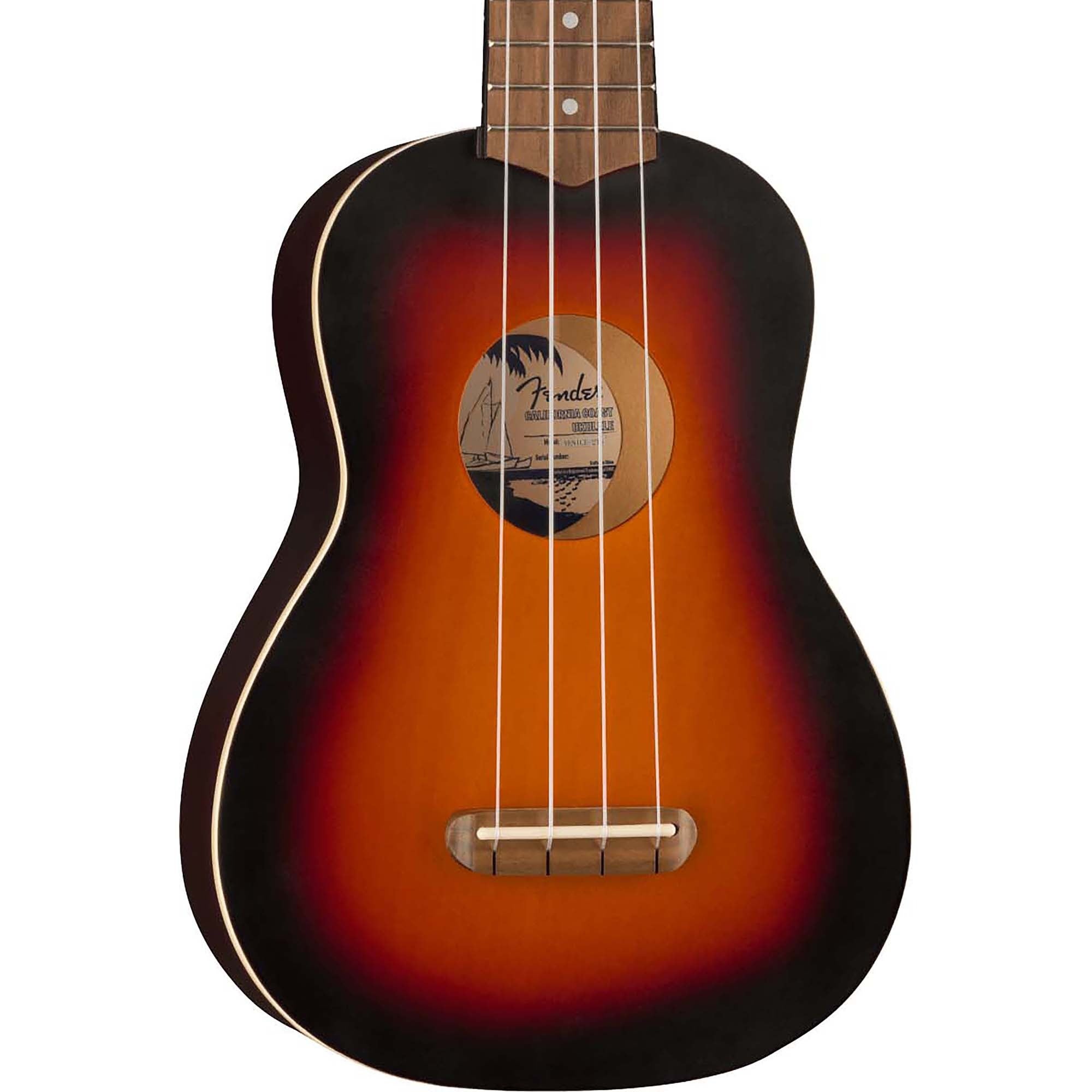 Fender Venice Soprano Ukulele 2-Color Burst