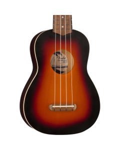 Fender Venice Soprano Ukulele 2-Color Burst