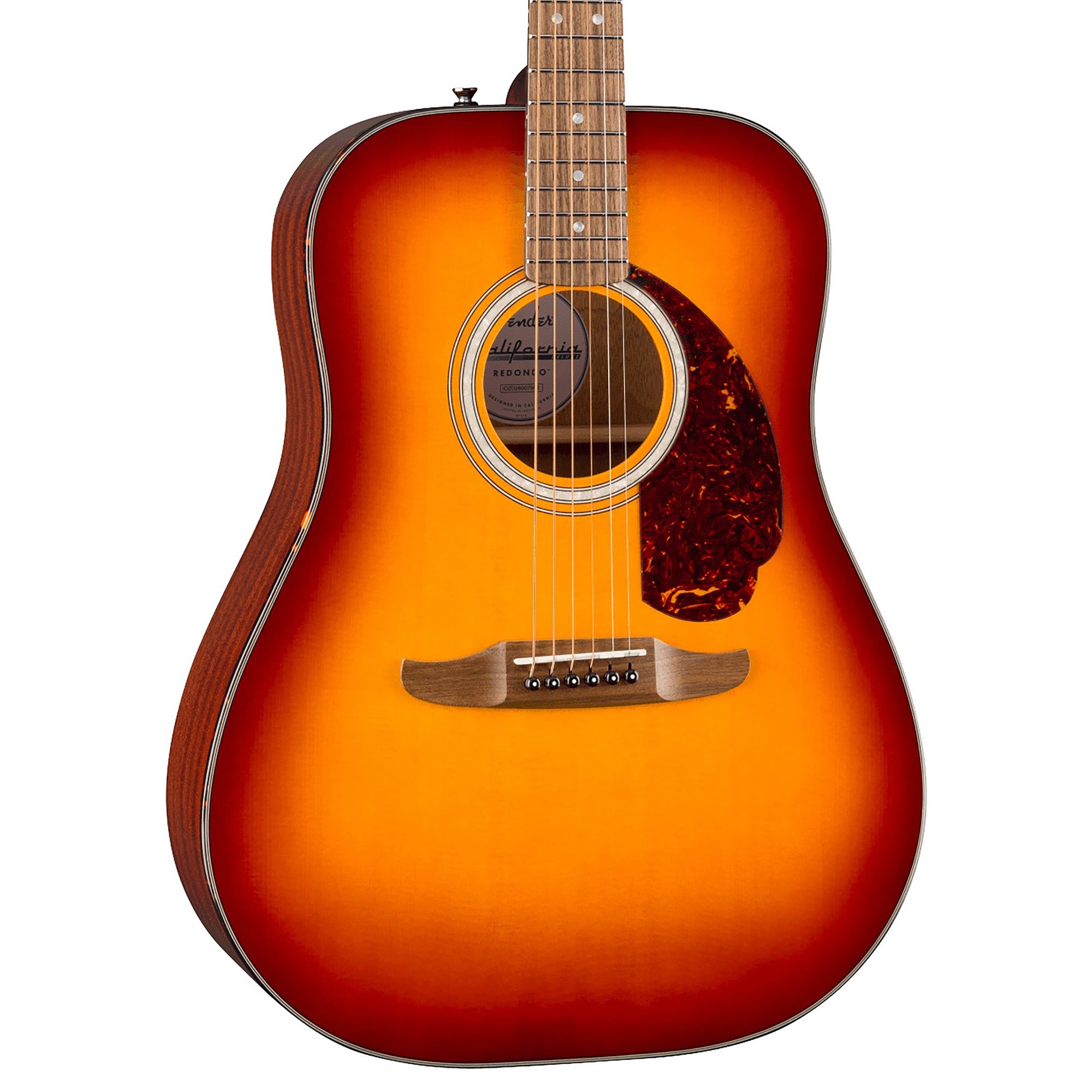 Fender California Deluxe Redondo Acoustic Guitar Sienna Sunburst