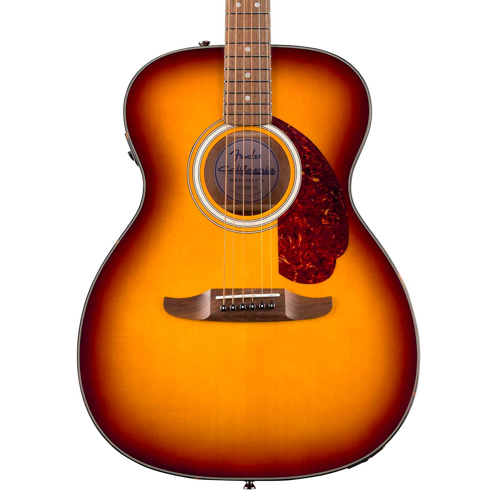 Fender California Deluxe Monterey E Acoustic Electric Guitar