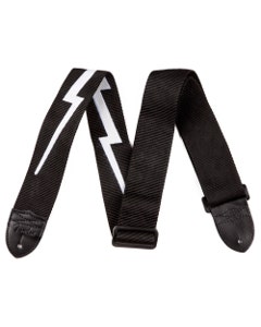 Fender Nylon Guitar Strap 2 inch Lightning Bolt