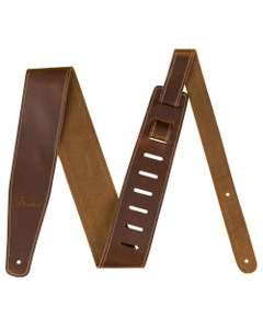 Fender Strap Broken-In Leather 2.5 inch Tan