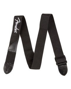 Fender Strap Logo Black and White