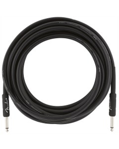 Fender Pro Instrument Cable Straight 18.6 Feet Black