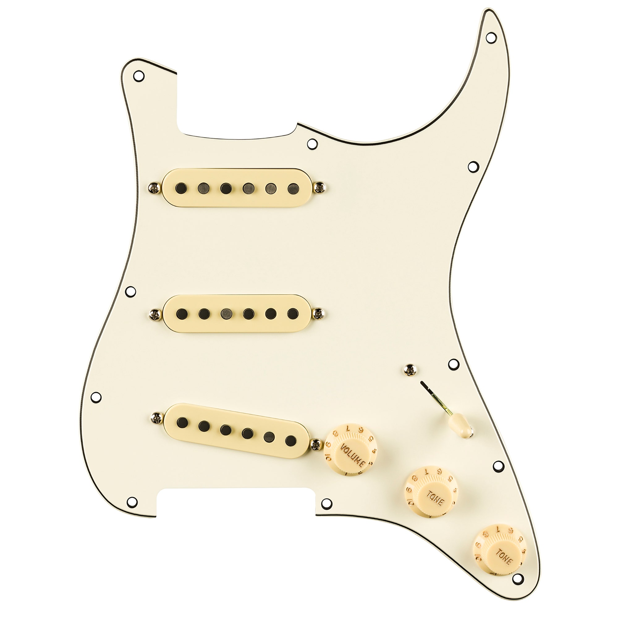 Fender Pre-Wired 59 Stratocaster Pickguard 11 Hole Parchment