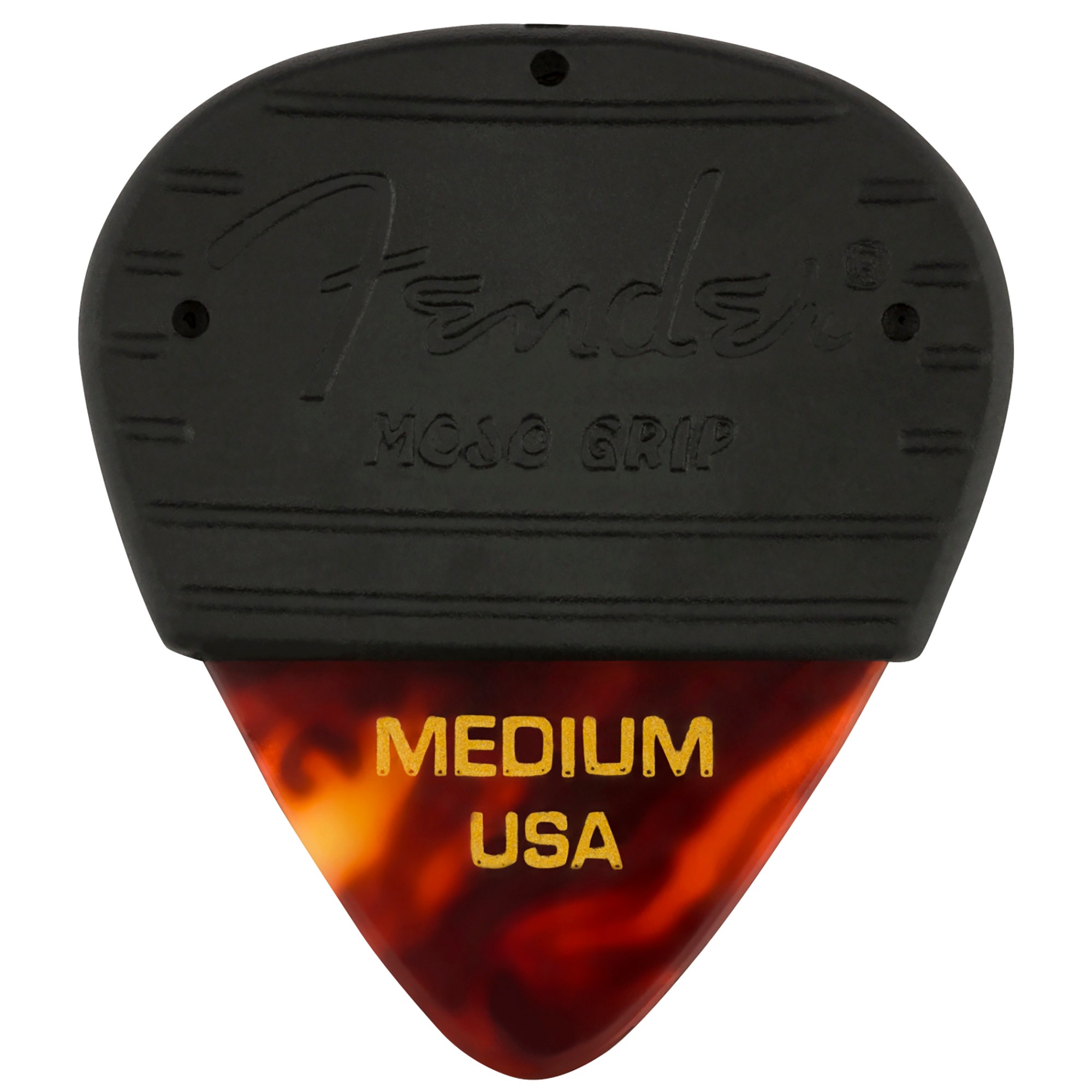 Fender Mojo Grip Cell Picks 3 Pack Tortoise Medium