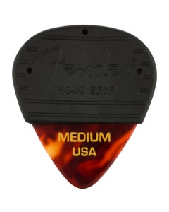 Fender Mojo Grip Cell Picks 3 Pack Tortoise Medium