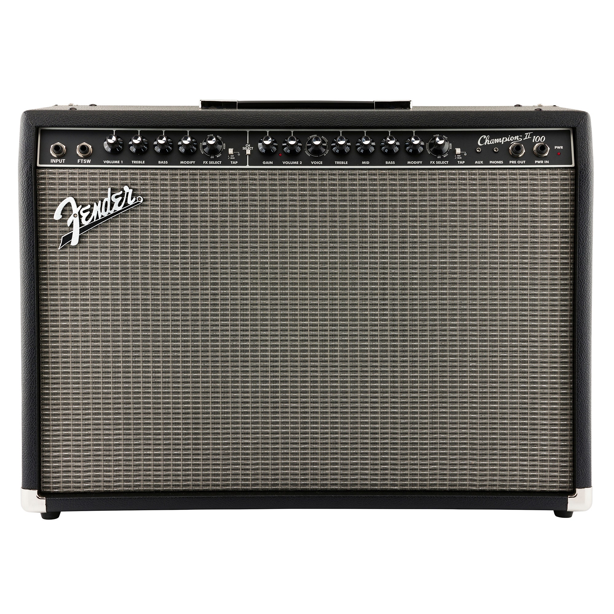 Fender Champion II 100 Guitar Combo Amp 2x12 100 Watts with Effects