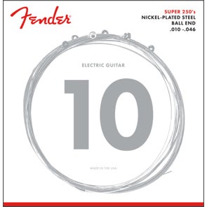 Fender Super 250R Nickel Plated Steel Guitar Strings 10-46