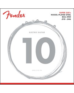 Fender Super 250R Nickel Plated Steel Guitar Strings 10-46