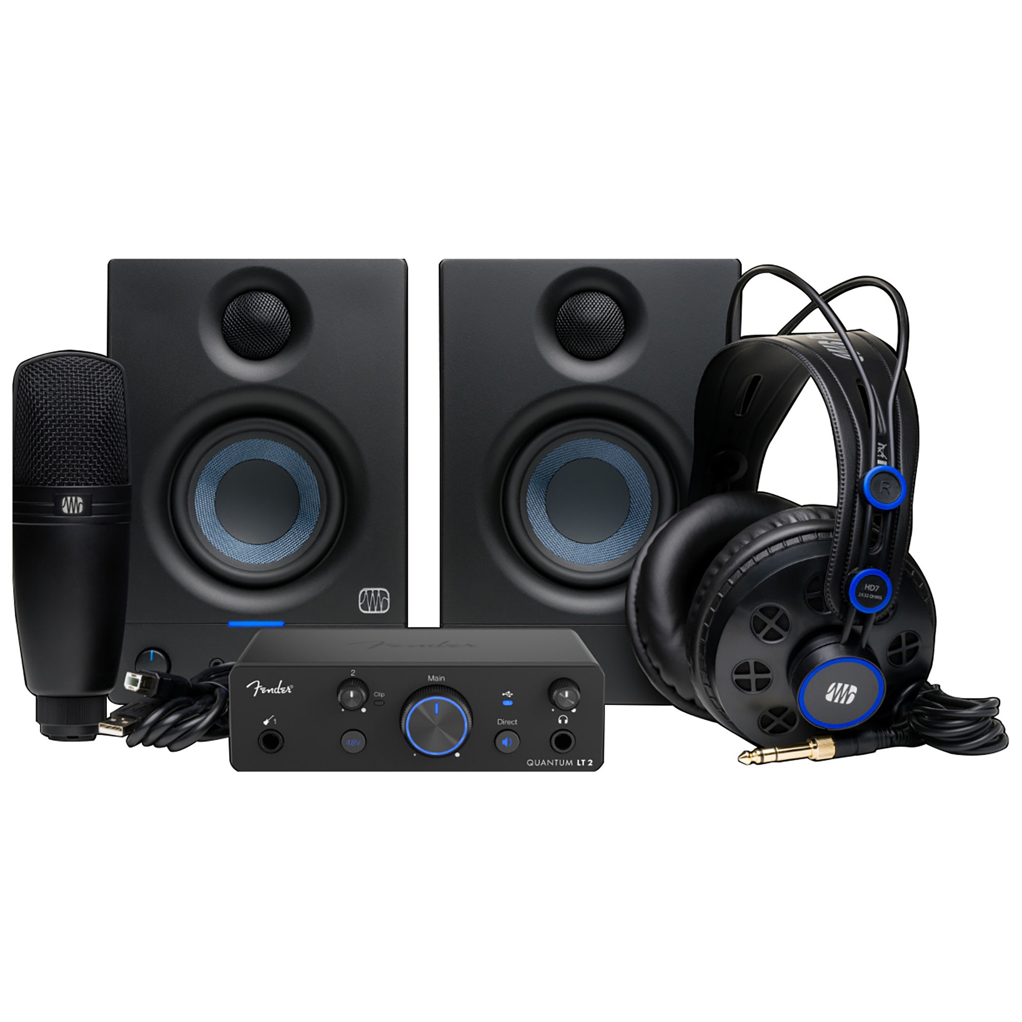 Fender Quantum Complete USB Recording Bundle