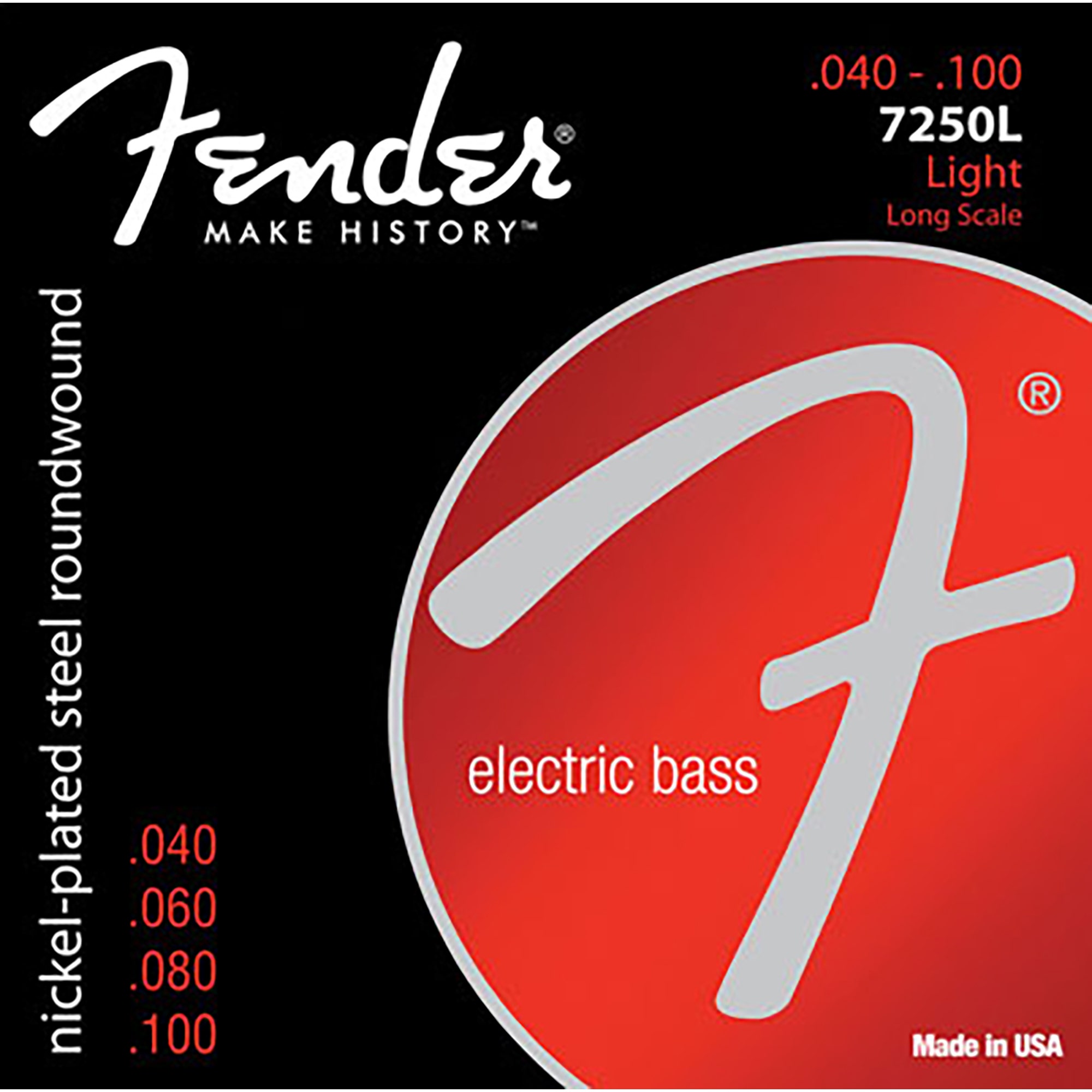 Fender Super Bass 7250s Bass Guitar Strings