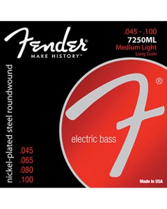 Fender Super Bass 7250s Bass Guitar Strings 45-100
