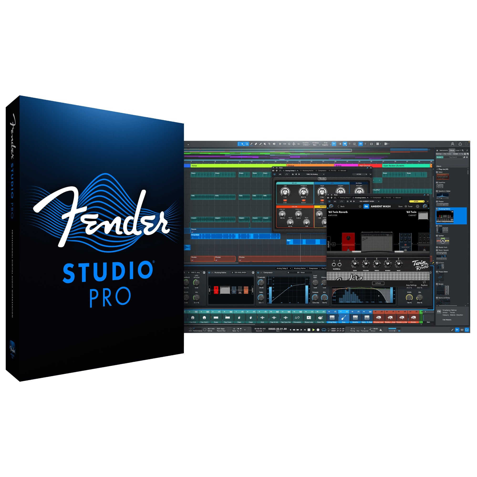 Fender Studio Pro Music Production Software Download