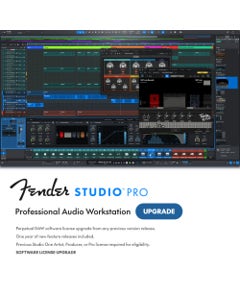 Fender Studio Pro Music Production Software Upgrade Download