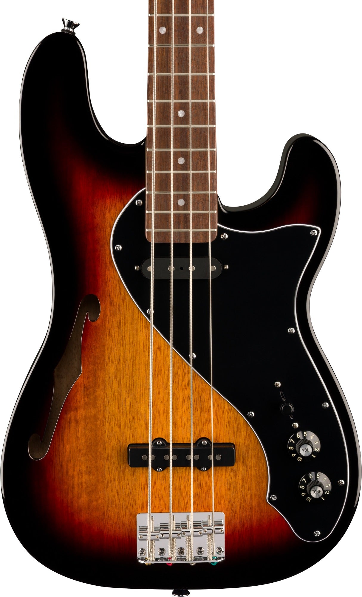 Squier Paranormal III Precision Bass Thinline SJ Laurel Fingerboard