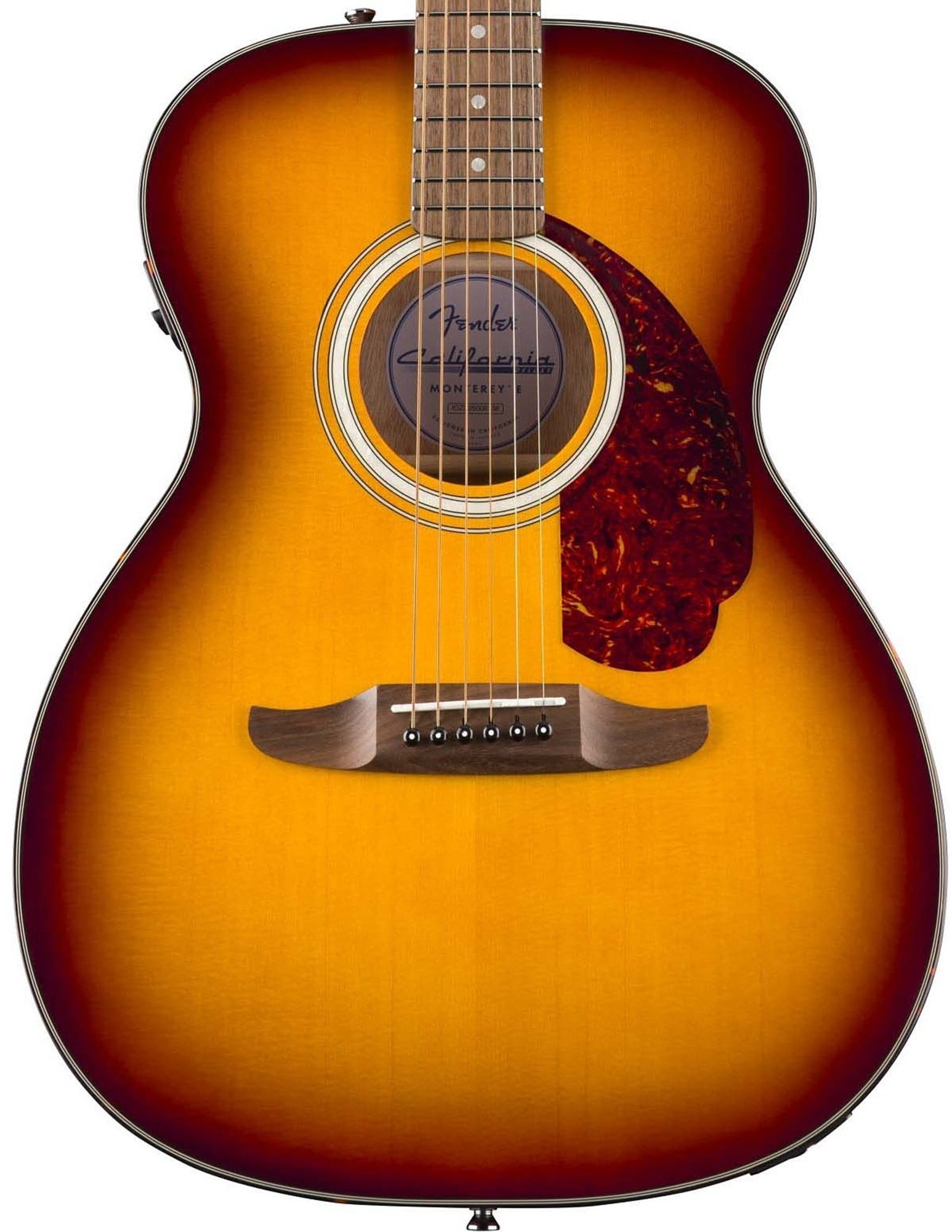 Fender California Deluxe Monterey E Acoustic Electric Guitar