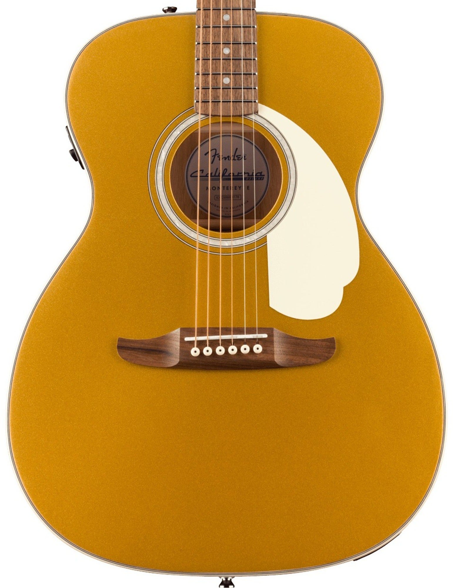 Fender California Deluxe Series Monterey E Acoustic Electric Guitar