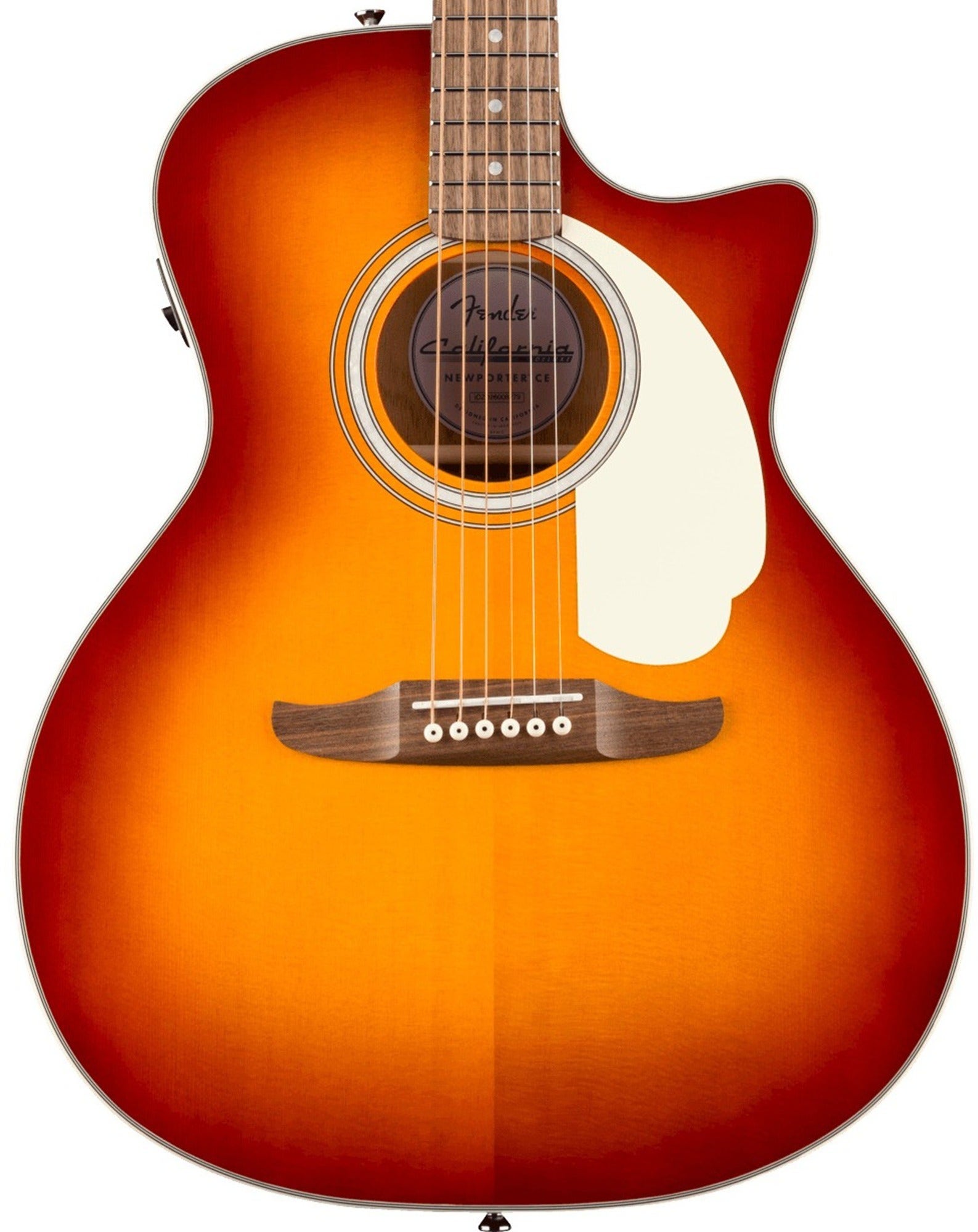 Fender California Deluxe Series Newporter CE Acoustic Electric Guitar